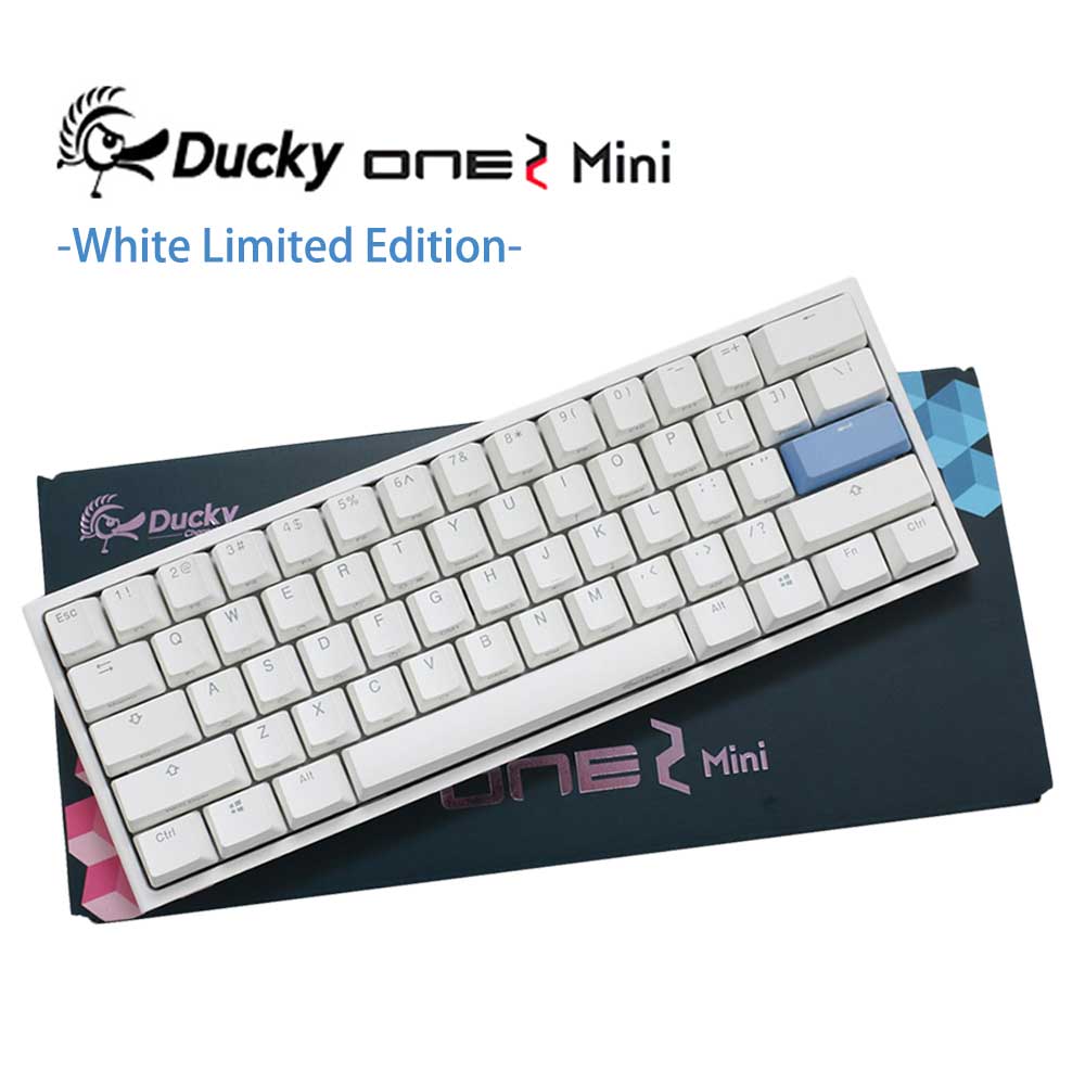 Ducky One 2 Mini Rgb White Limited Edition Mechanical Keyboard Cherry Mx Switch Ebay