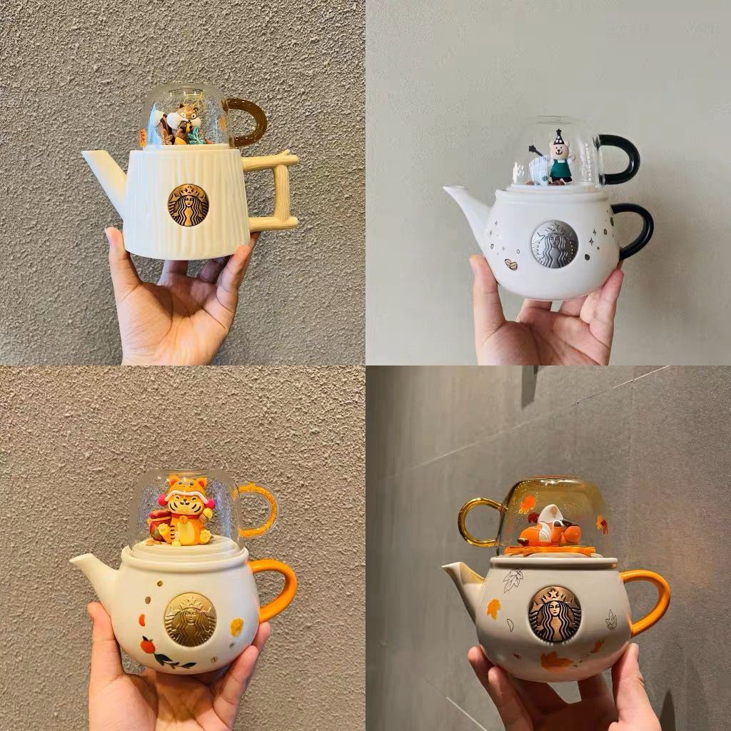 豆茶器・動物柄　Dou Tea Set (Animal Pattern) 868f89ef6a8ab58d6fhg9fee8gd9bh