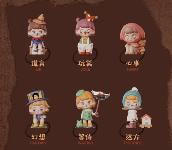 TNTSPACE ANMOO Memory Fragments Series Confirmed Blind Box Figure