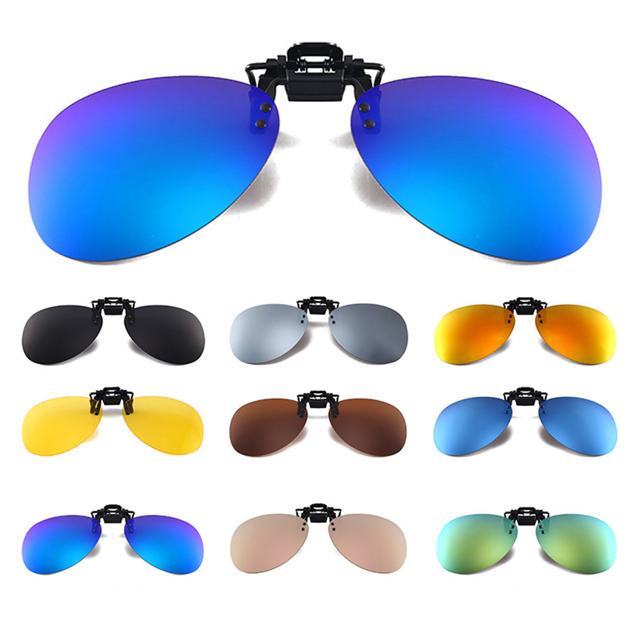 Day Night Vision Glasses Lens Polarized Clip On Flip Up Sunglasses Lens Uv400 Sunglasses Sunglasses Sunglasses Accessories - roblox night vision goggles up