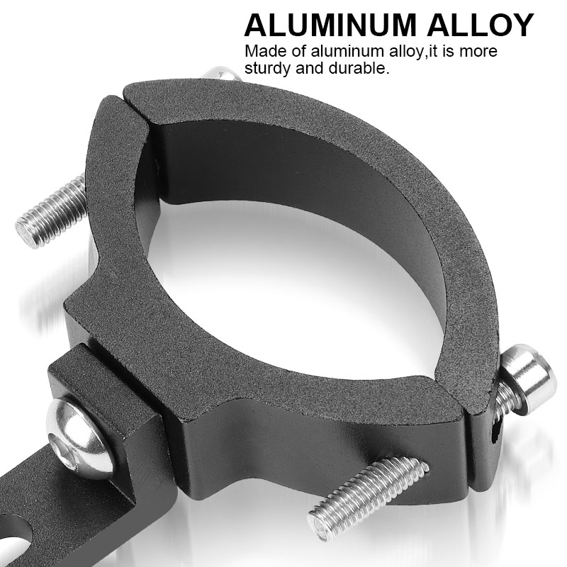 motorcycle led headlight spotlight clamps bracket tube mount - Mauritius