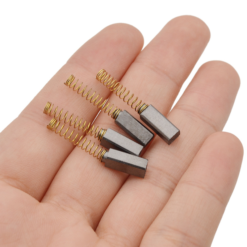 4 Pcs Sewing Machine Carbon Motor Brushes With Spring DIY Crafts Replacement eBay
