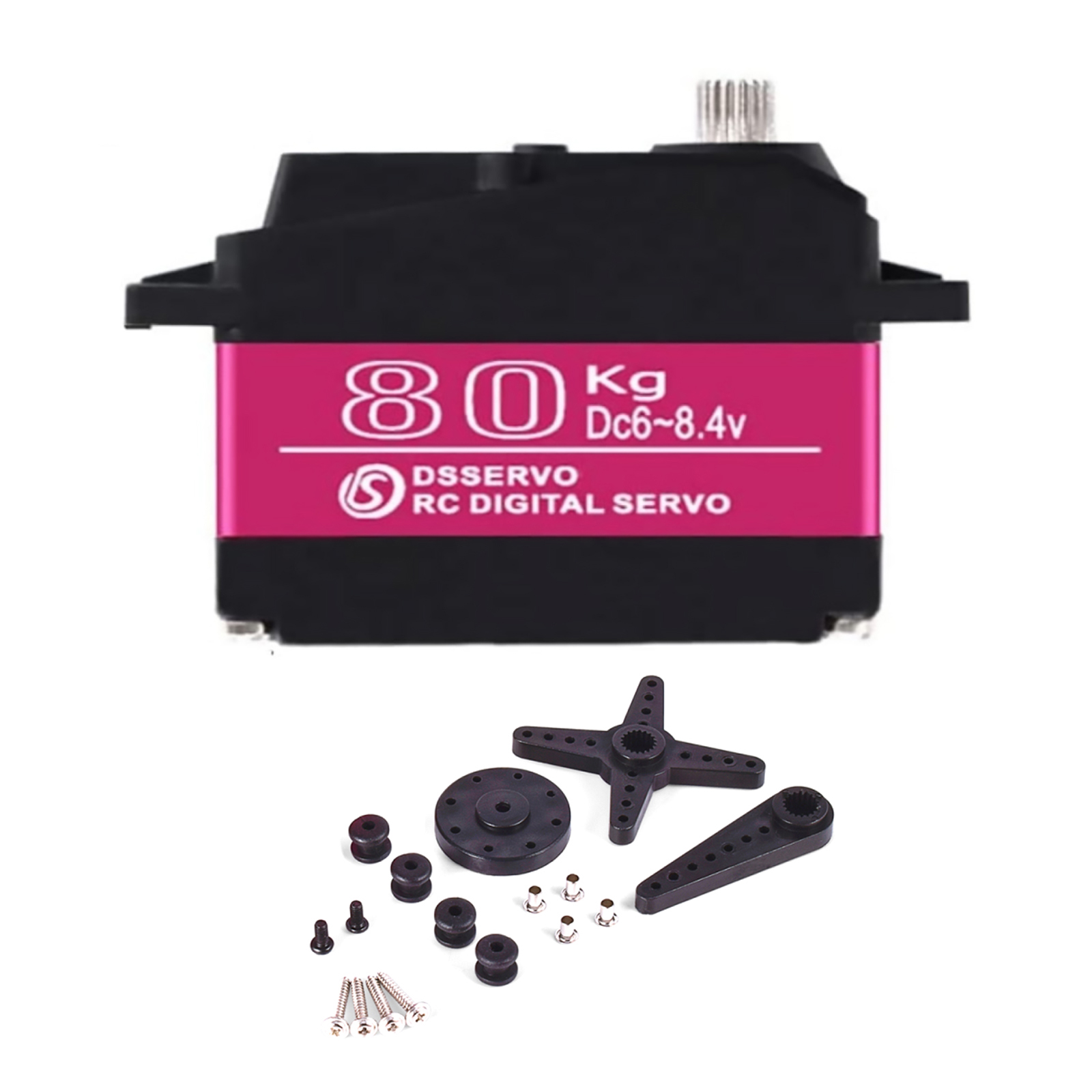 DS5180 Digital Servo 80kg Metal Gear High Torque Waterproof for 1