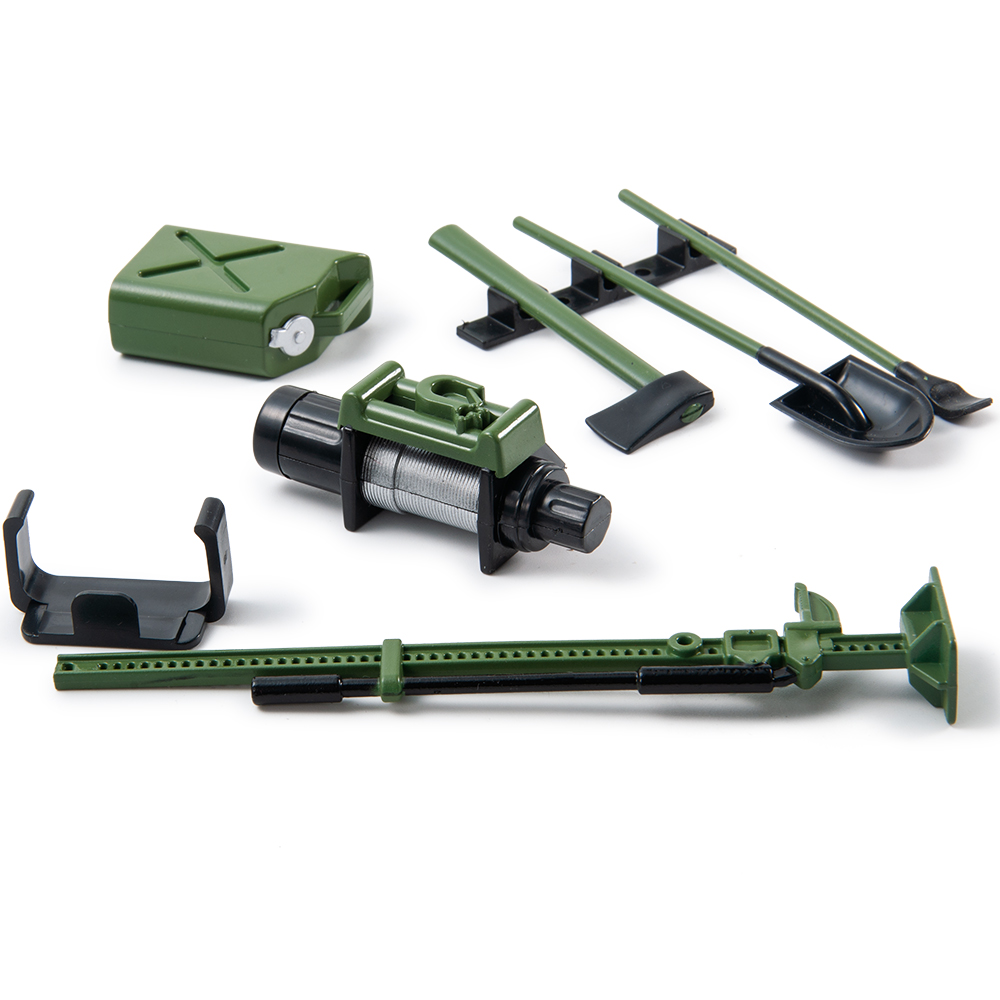 ROCK CRAWLER ACCESSORIES COMBO SET FOR 1:18 1:16 RC TRUCKS (FITS TRX-4M) - Twokey's RC Parts