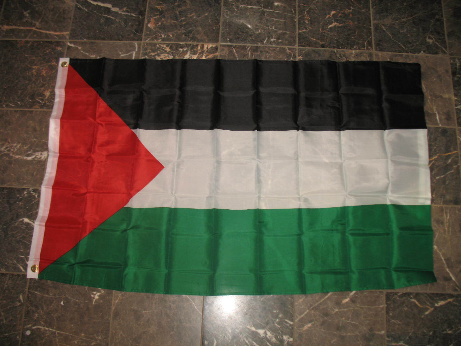 Large Palestine Flag Polyester 150 x 90cm Gaza Palestinian