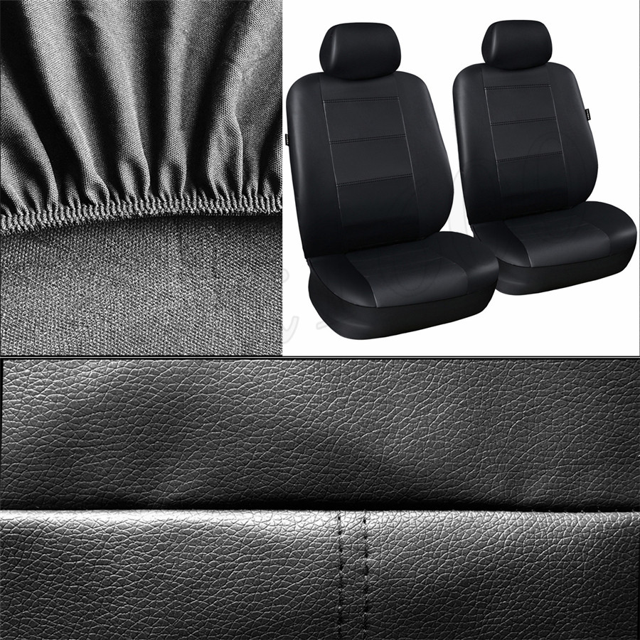 Black Rear Back Waterproof Car Seat Cover Protector For Volvo XC60 2008