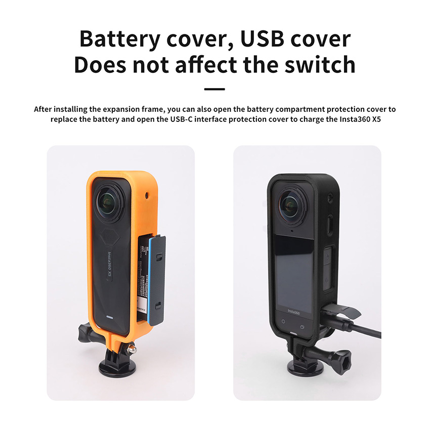Buy Rabbit Cage Aluminum Protective Case For Insta360 X5