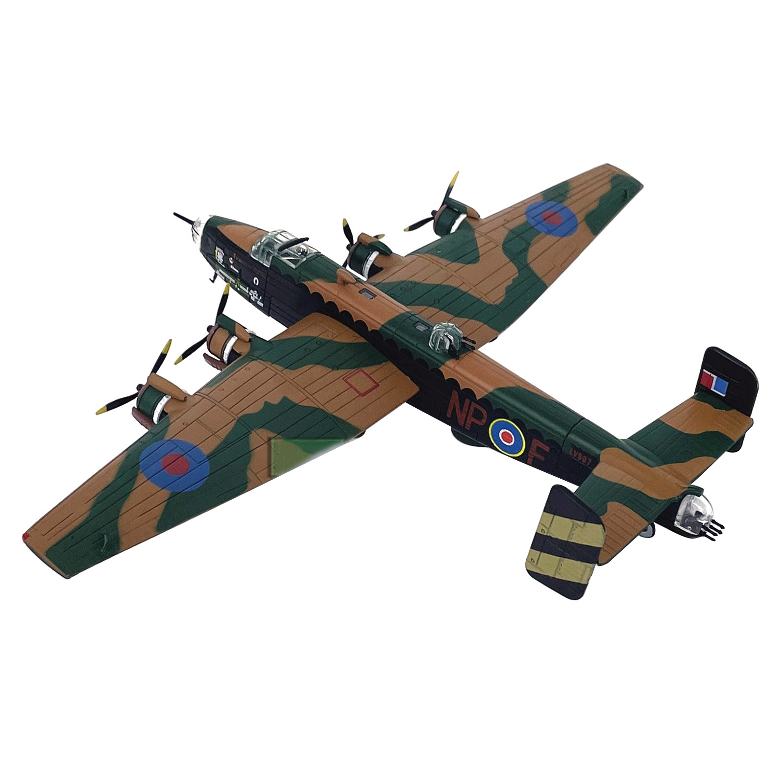 16cm Diecast 1/144 WWII For Handley Page Halifax B.Mk III Bomber