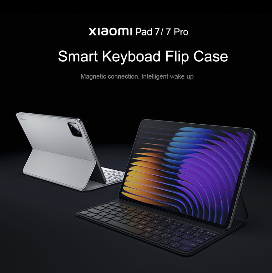 Genuine Xiaomi Pad 7/7 Pro Smart Keyboard Flip Leather Case 11.2 