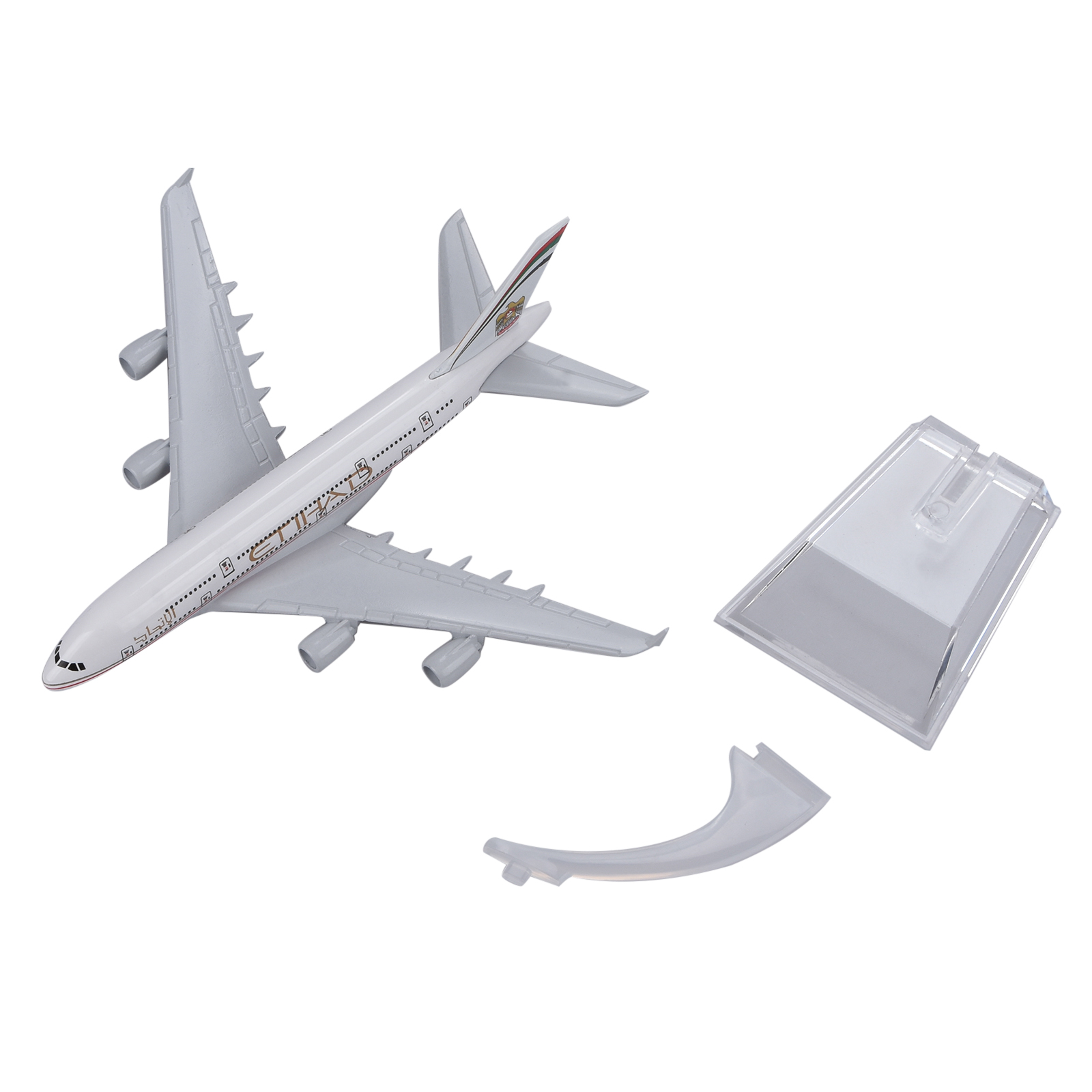 1:400 15.5cm A380 Etihad Airways Airplane Model Plane Alloy