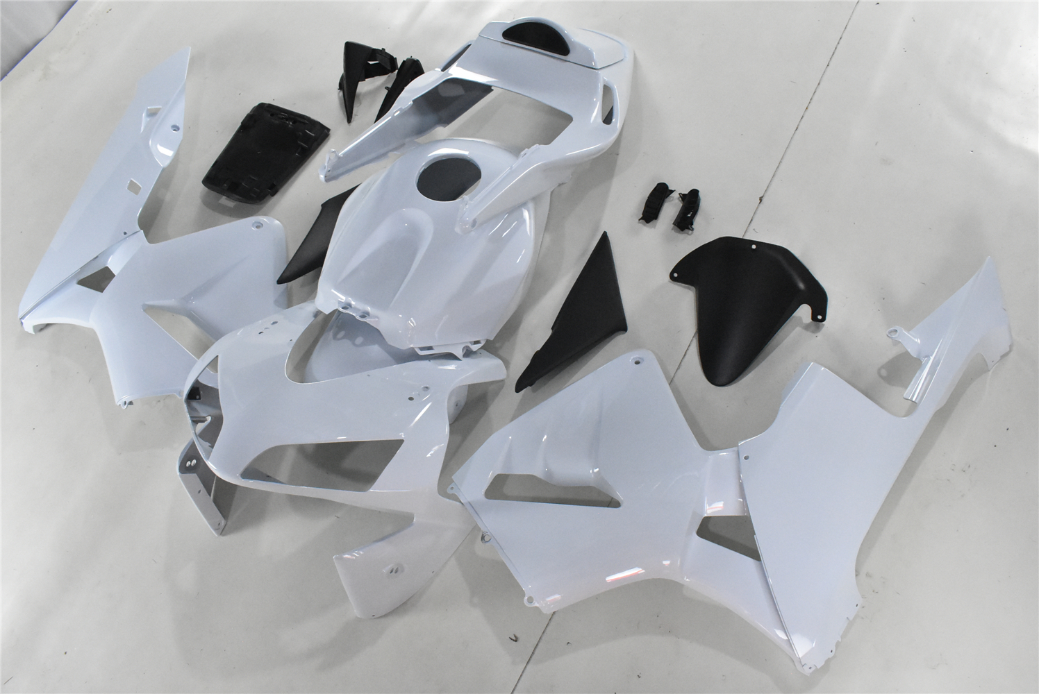 Glossy White Injection ABS Fairing Kit for Honda CBR600RR 2003