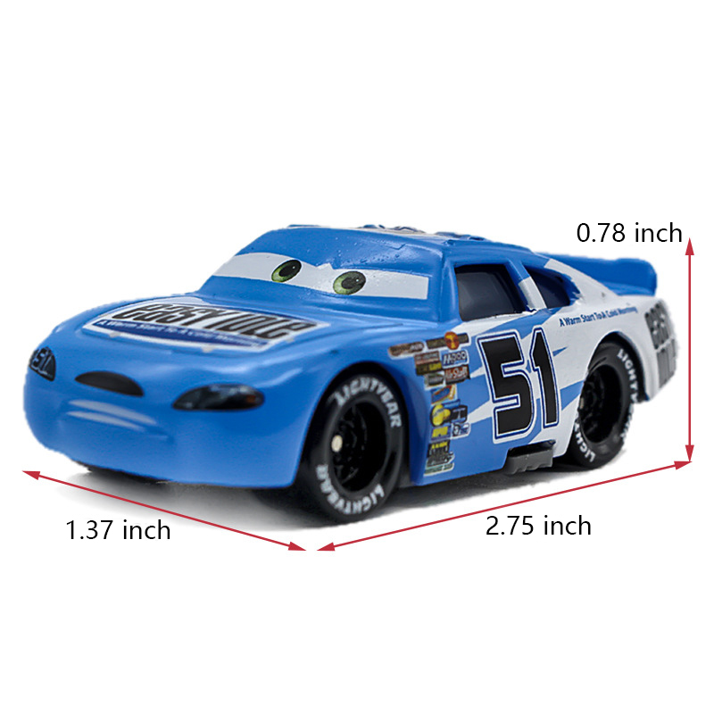 早い者勝ち‼︎Disney Pixar Cars Hauler ミニカー Set of 2 Disney Pixar Cars No.51 Easy Idle Hauler Truck Die-cast