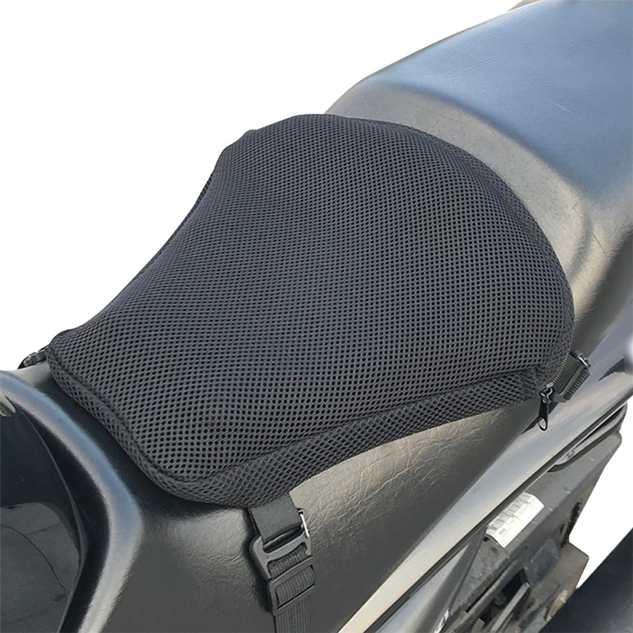 38*36cm Air Pad Motorcycle Seat Cushion Airbag and Cover + Pump