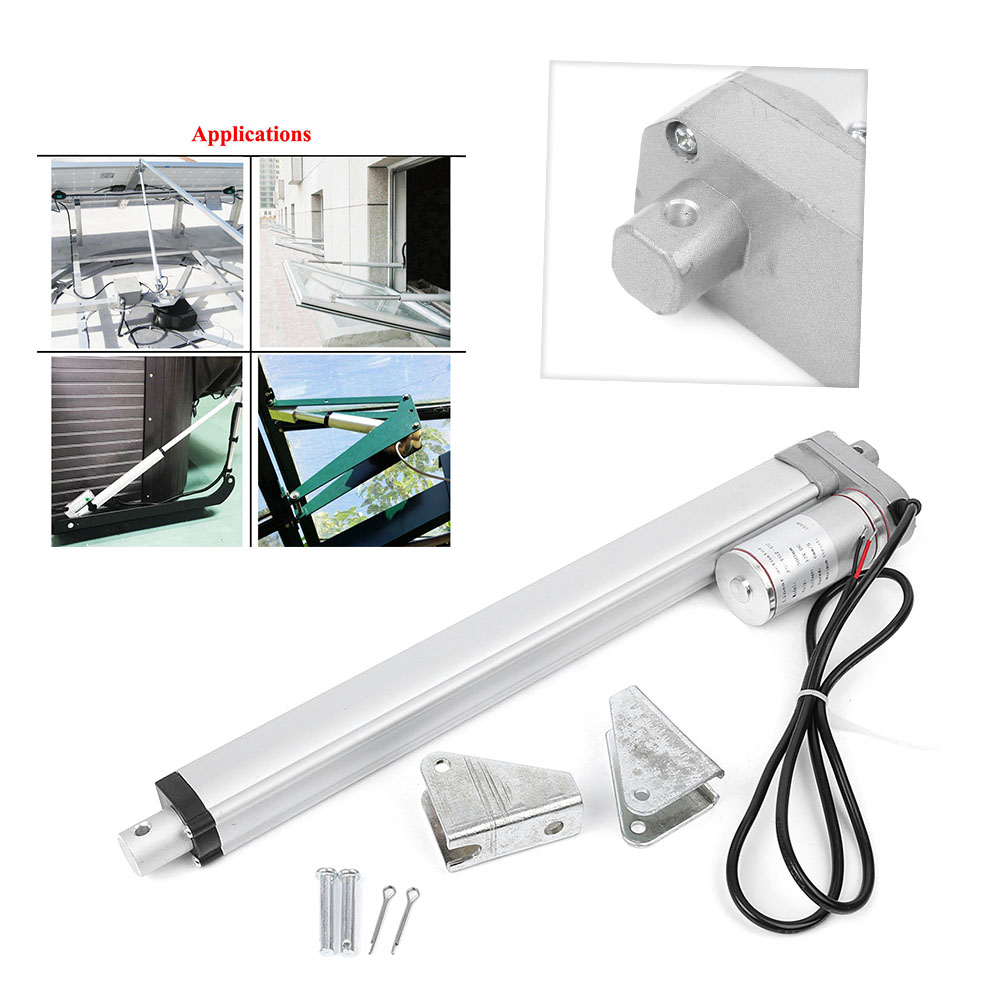DC12V 2/"-18/" Heavy Duty Linear Actuator Electric Motor for Medical Lift Auto Car