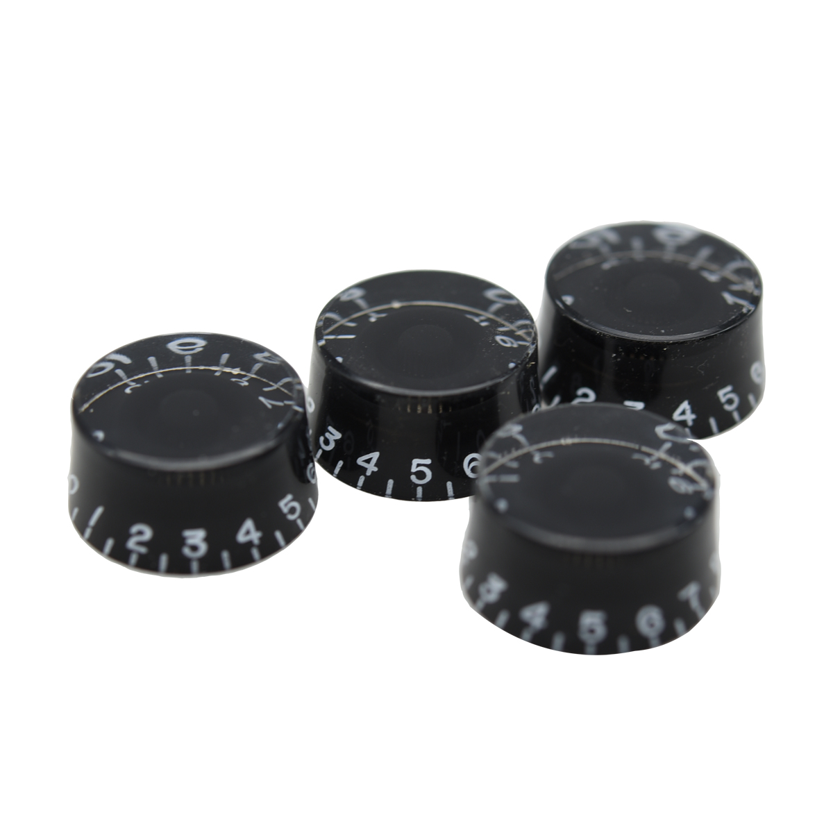 Guitar Speed Dial Knobs 24 Fine Spline Control Knobs for Gibson Les Paul Black eBay