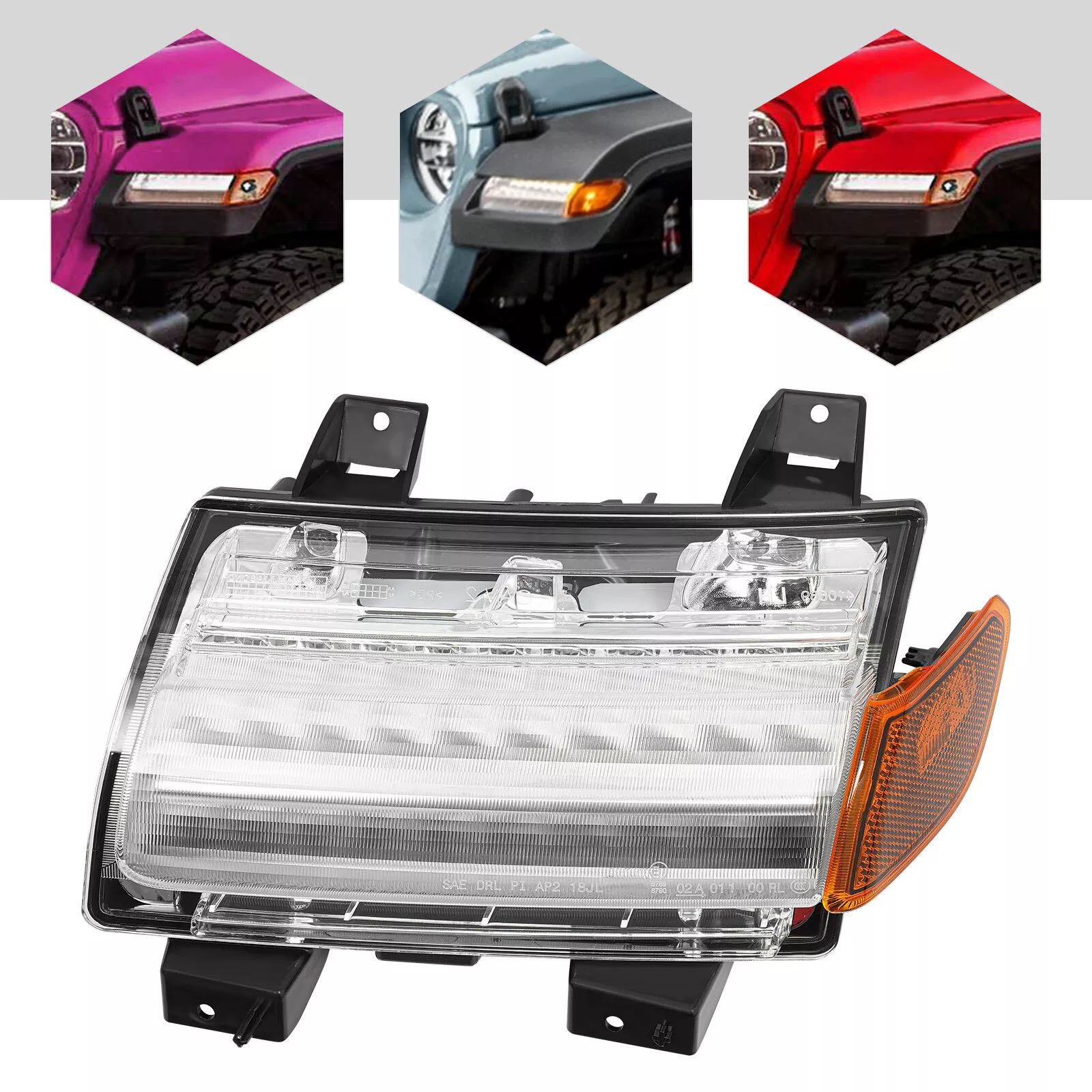 For Jeep Wrangler JL 2018-2022 LED Turn Signal Light 55112885AH