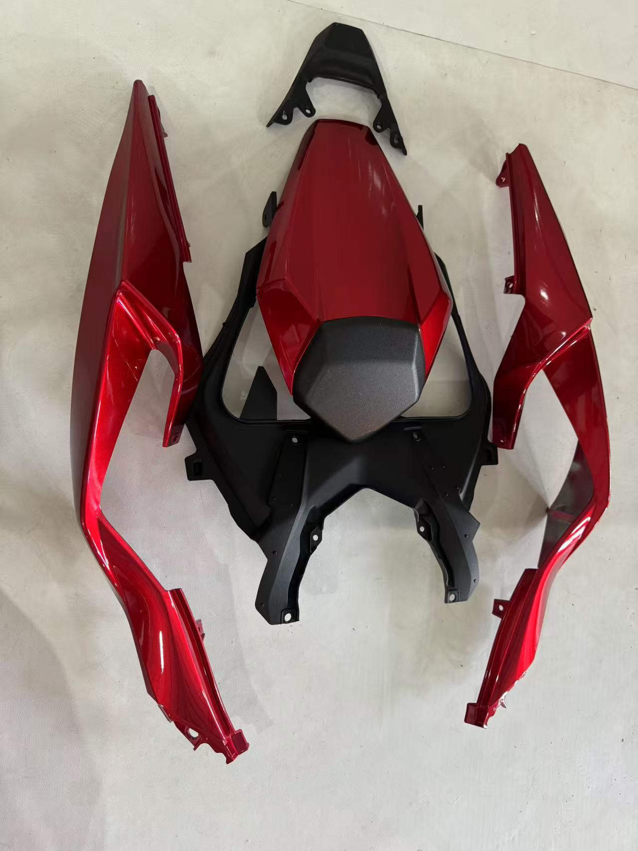 2024-2025 Kawasaki Ninja ZX6R FD Injection Full Red Fairings