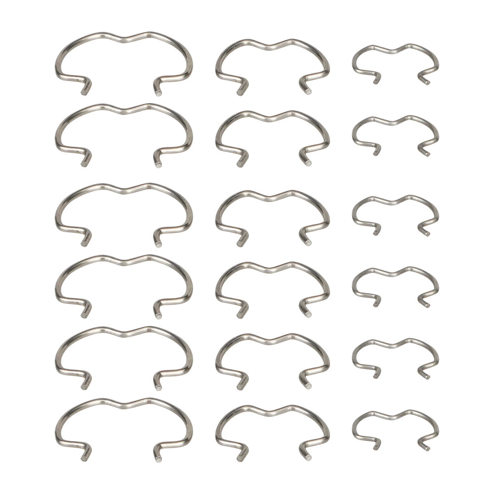 18Pcs Transmission Cooler Line Clip Quick Connector Retaining