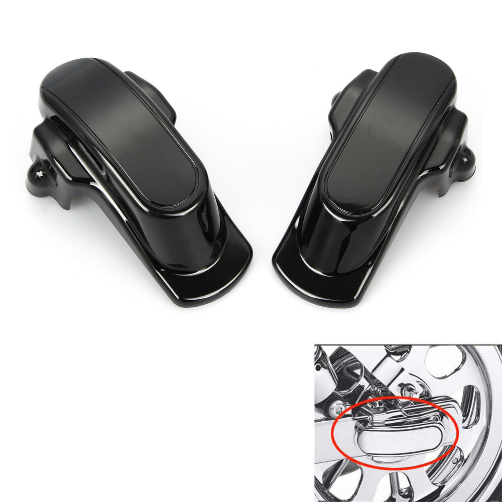 Rear Frame Axle Covers for Harley Dyna Wide Lower Glide Fat Bob 2006