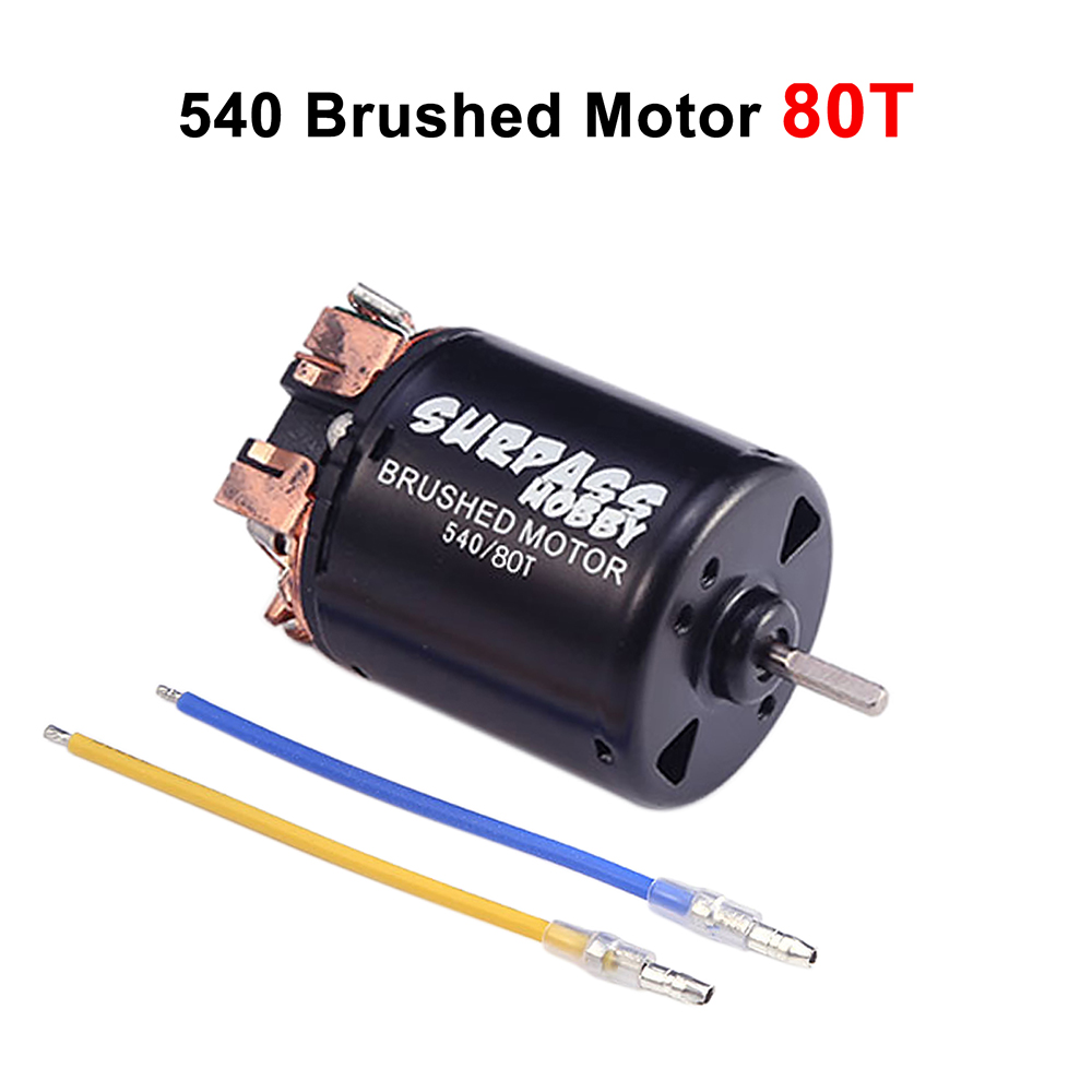Surpass Hobby Motore 540 16T Spazzolato E ESC 80A Per Crawler | Integy C29416
