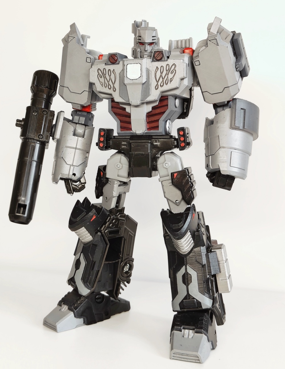 3D DIY Upgrade Kit IDW Mtmte Armor Head For Siege Megatank