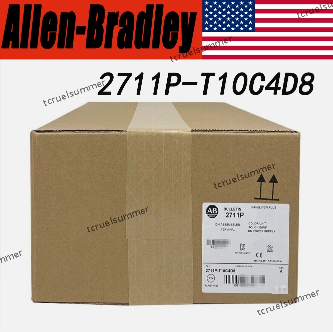 NEW AB 2711P-T10C4D8 Panelview Plus Assembeled Terminal Free