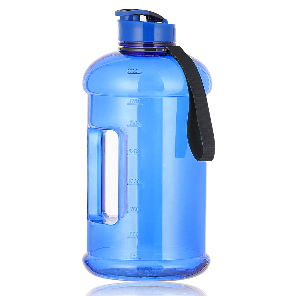 2.2L Large Capacity Water Bottle BPA Free Handgrip Kettle for Gym Fitness #JD