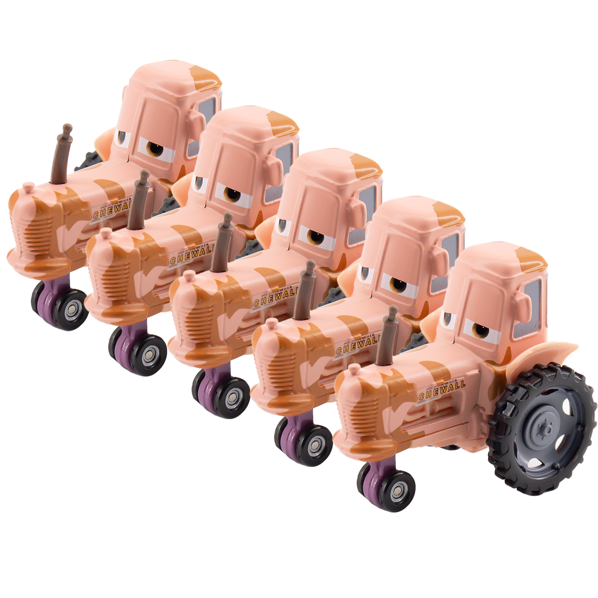 5X Cow Tractor Disney Pixar Cars 1 Diecast Model Car 1:55 Toy Kid