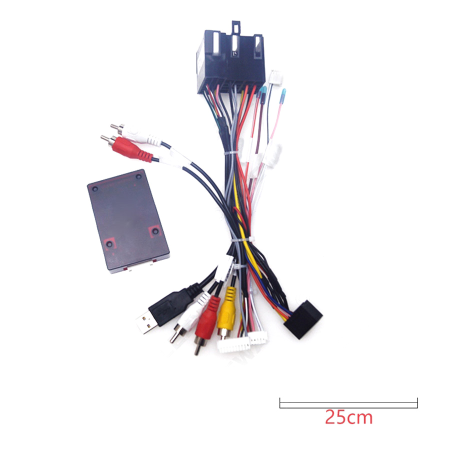 For 2010-2011 Kia Sorento Cerato Radio Wiring Harness 16 PIN Power