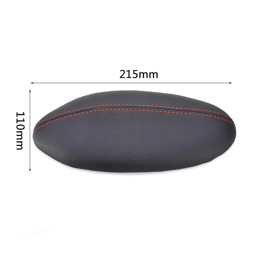 Black Car Leather Leg Cushion Knee Pad Pillow Thigh Support Seat