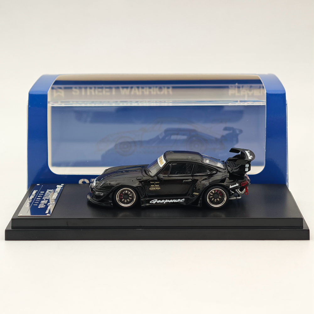 Street WARRIOR SW 1/64 Porsche RWB 993 Sport Car Diecast