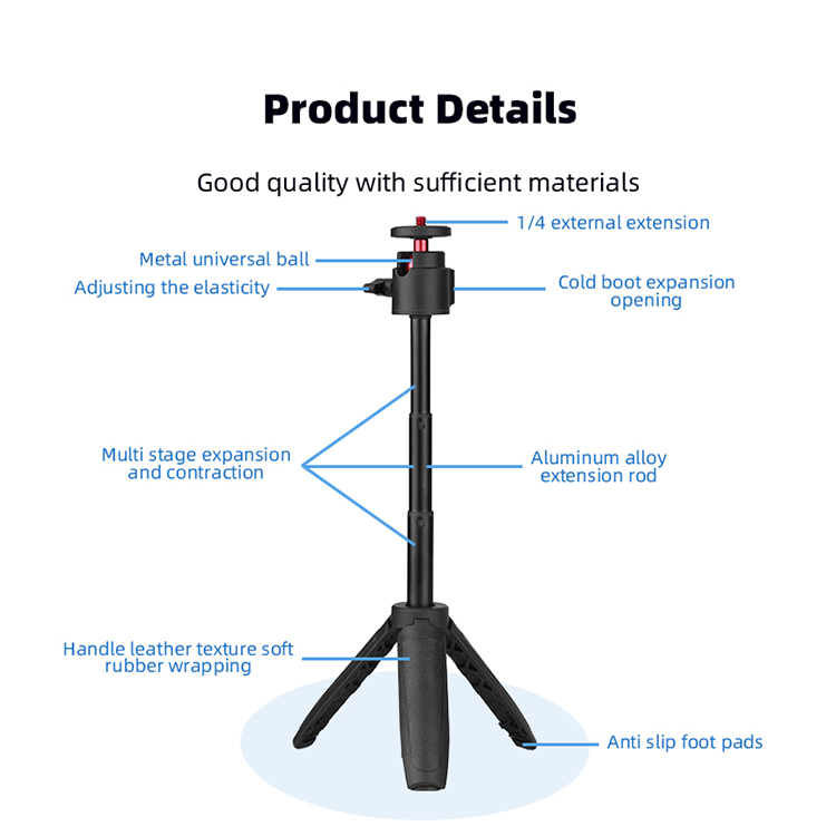 Tige D'extension Filetée 3/8 Pouce - Pour Relier Microphone, Trépied, Caméra Ou Selfie Stick