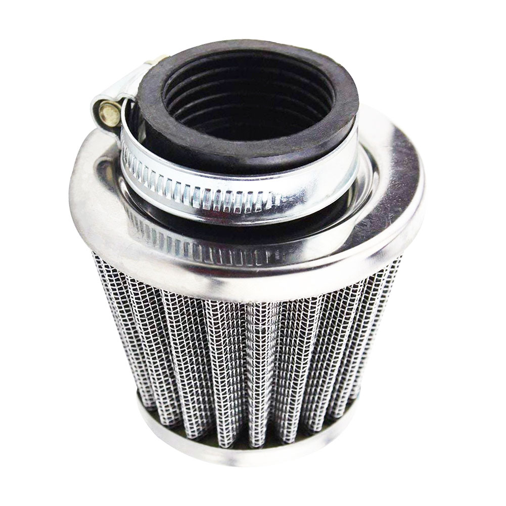 38mm Air Filter Cleaner 45 Degree Bend Splash Proof Plastic CoverGY6 PZ22 PZ25