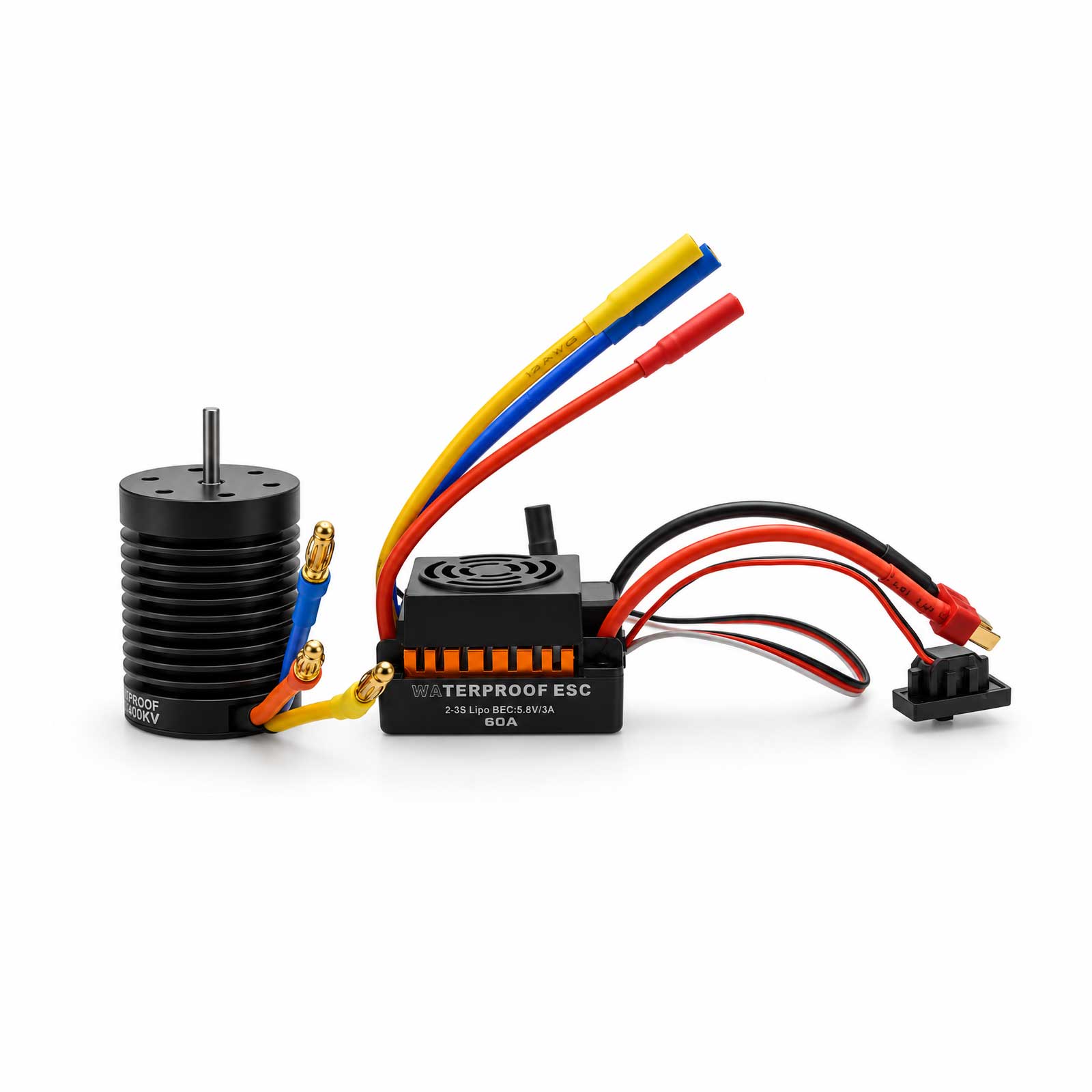 S2845 3700KV Motore Brushless Impermeabile Albero da 3,175 mm Motore RC