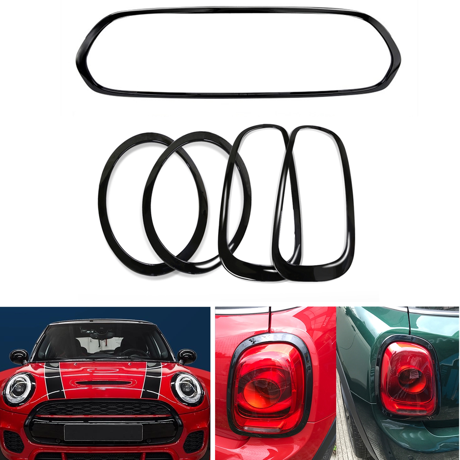 Set koplampen passend voor Peugeot 206 2002- voor o.a. PEUGEOT