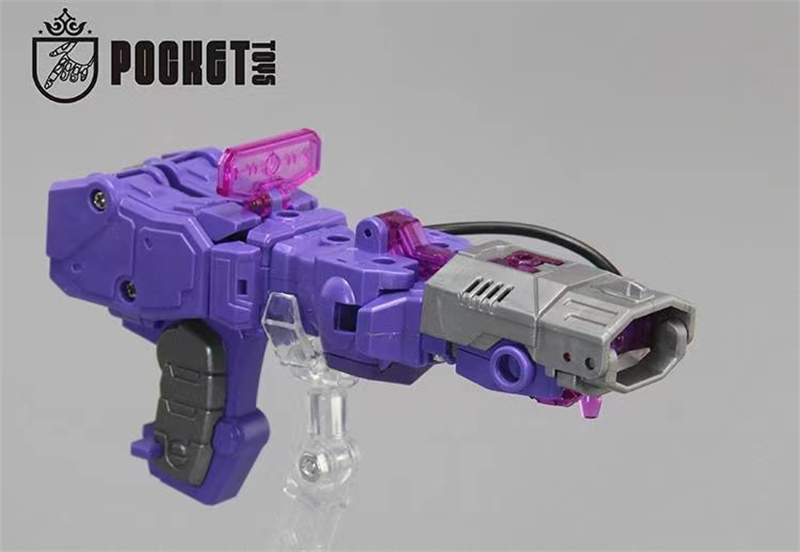 PocketToys PT-03 PT03 G1 Mini Pocket War Shockwave Action Figure