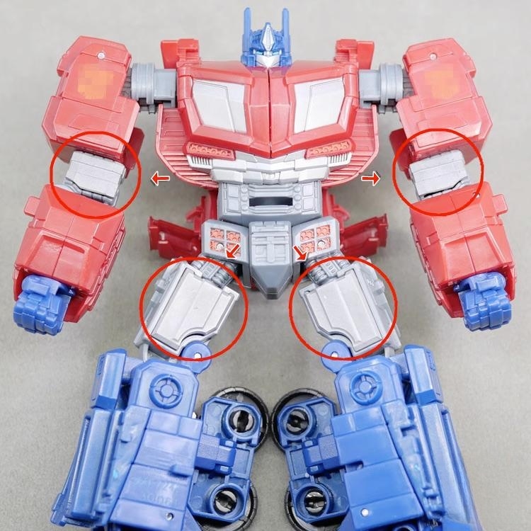 thumbnail image 2 of SSGE WFC03 Optimus Prime Upgrade Kit - Rear Cover Filler Gun Axe Weapon 3D Resin 2 of 14