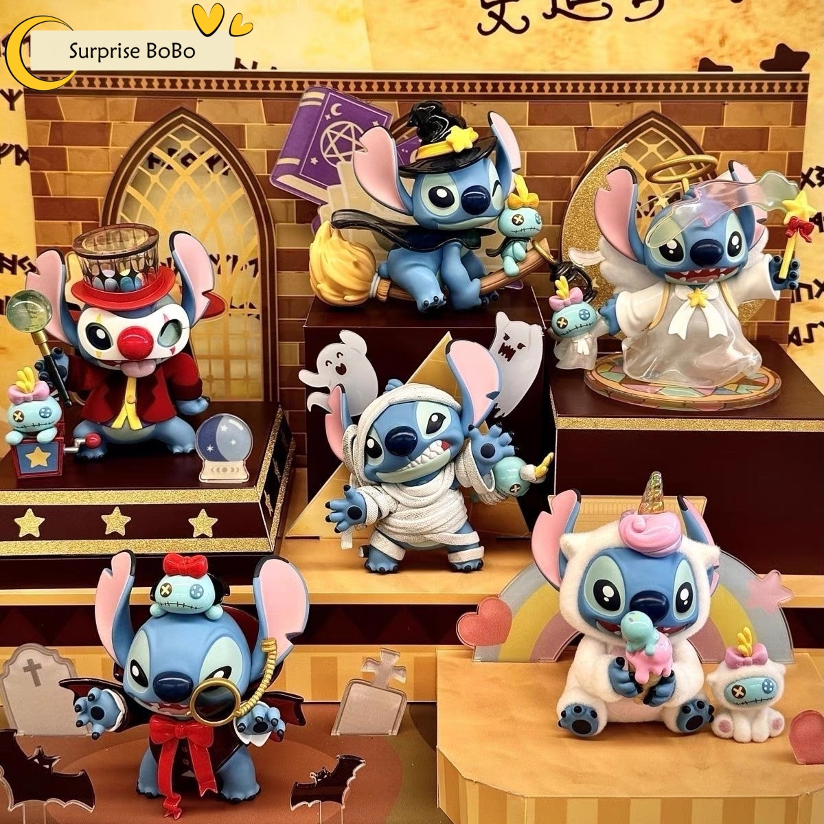 TOPTOY Disney Stitch Wacky Diary 2.0 Series Blind Box Figure