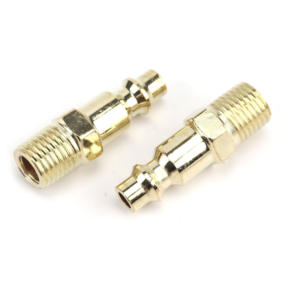 Brass Male&Female Thread 1/4 NPT Quick Coupler Set Air Hose Connector ...