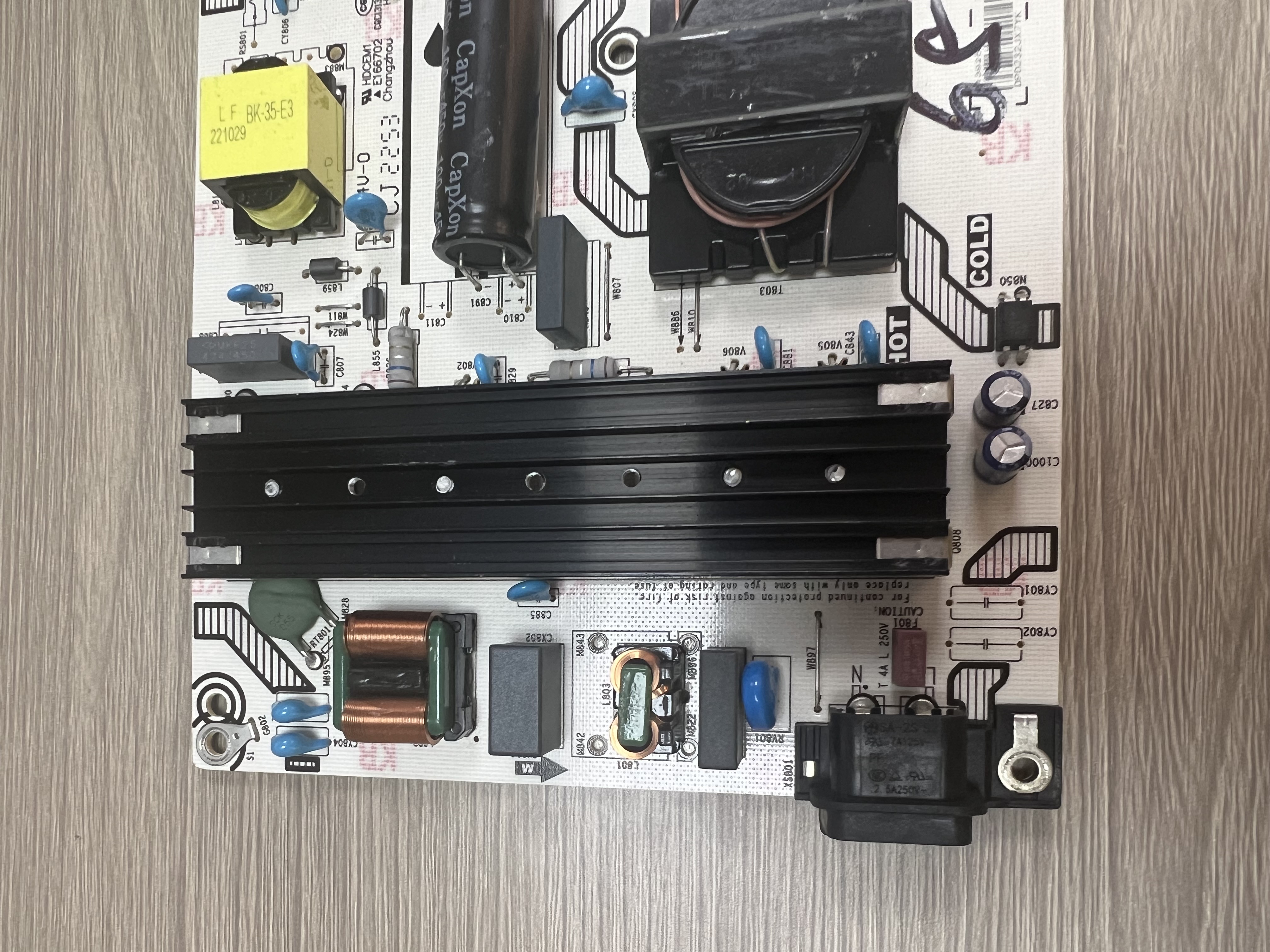 Carte Logique T-CON RSAG7.820.12360 Pour TV Hisense 65 Pouces - Compatible 65E3G-PRO/65E35H | Réparation Écran TV