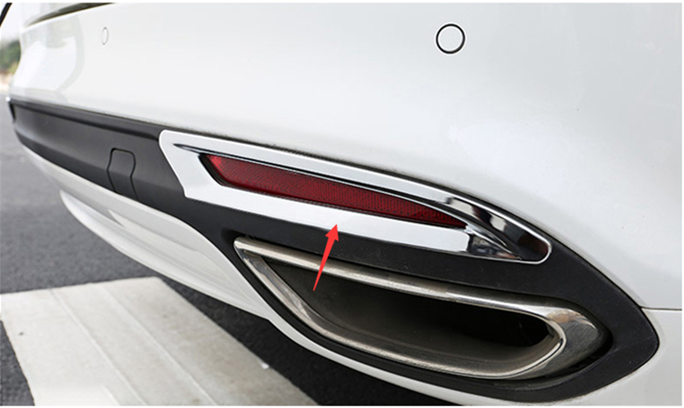 For 20132015 2016 Ford MondeoFusion Chrome Exterior Rear