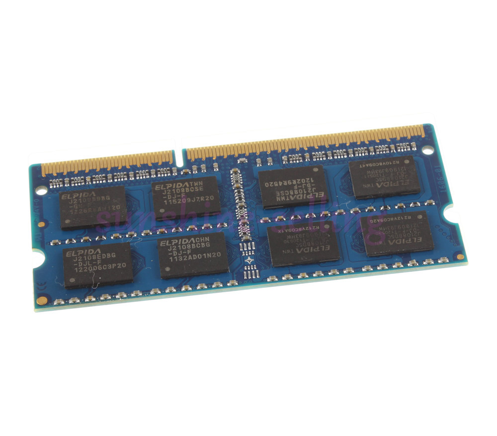 Barrette Mémoire DDR3 SODIMM 1333 MHz Pour PC Portable - 2 Go, 4 Go Ou 8 Go - Marque Micron