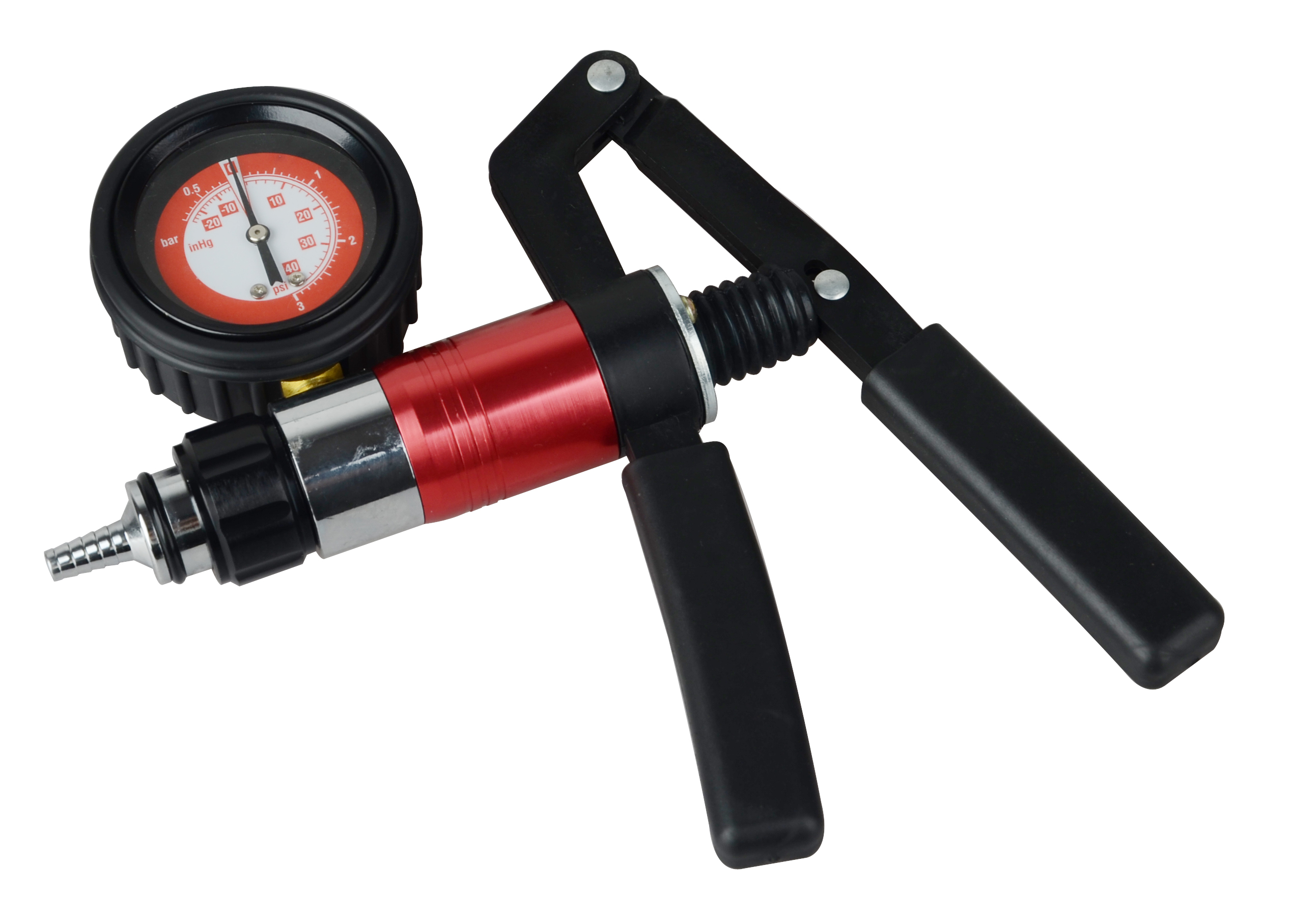 UK Hand Held Vacuum Pump Brake Bleeder Set Bleed tester Tool Kit 2 Jars