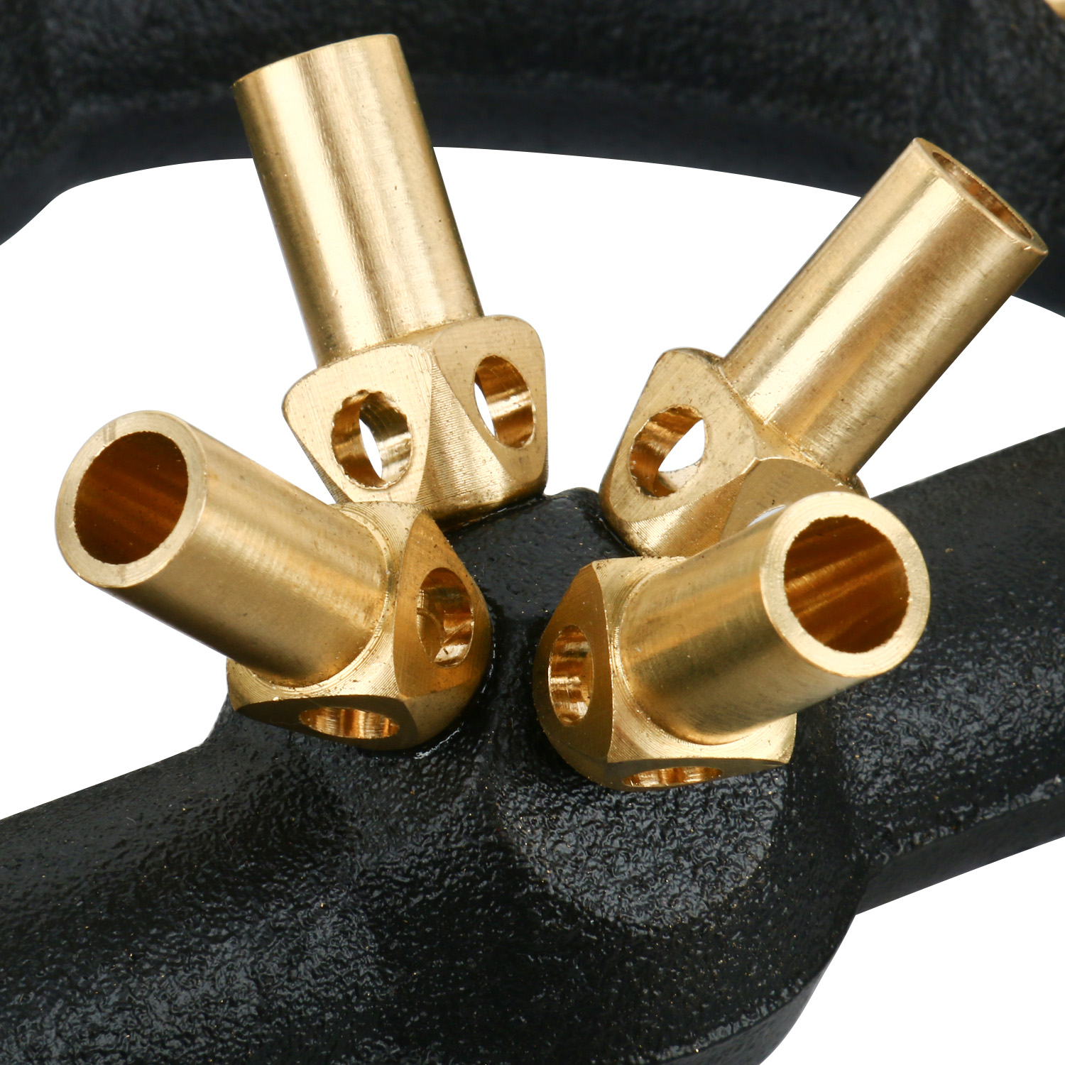 23 Tip 1/2"Gas Pipe Inlet Propane Gas Round Nozzle Jet Burner Work W