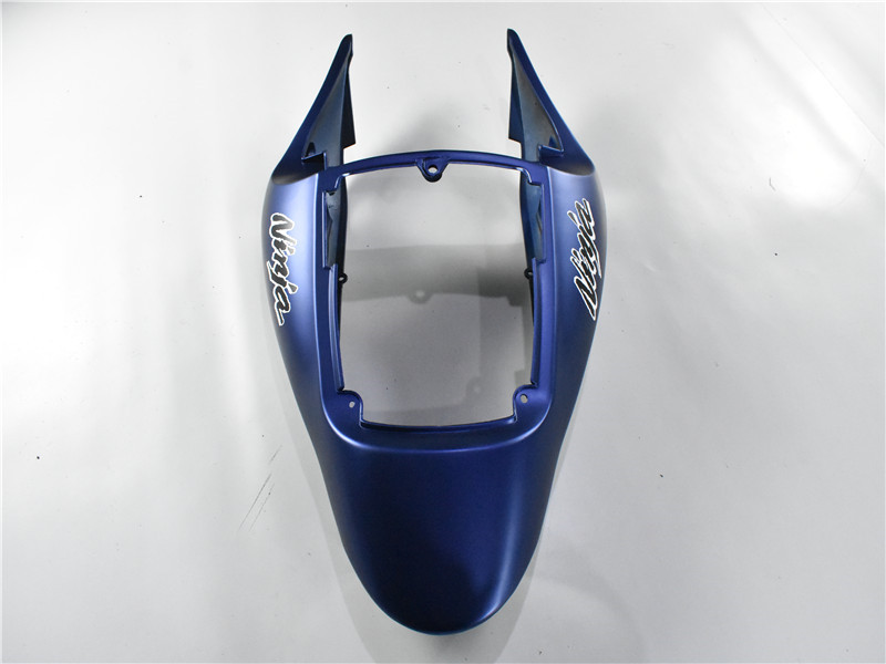 ハロウィン blue Fairing kit for 98-99 NINJA ZX-9R - Blue, Black - Customize