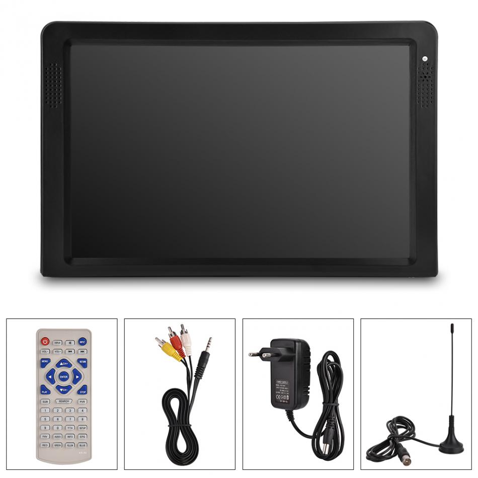 12Inches Portable TFT LED HD TV Television Car Autos Digital Analog 12V ...