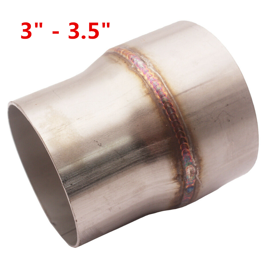 OFFROAD ARSENAL 3.5/" TO 4/" REDUCER 7/" LONG STAINLESS STEEL EXHAUST STACK DIESEL