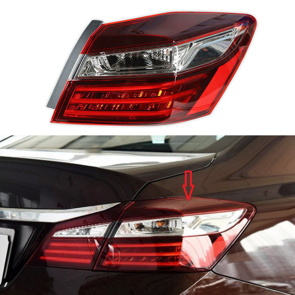 21QJ79B Right Outer Tail Light Assembly Fits 2018-2022 Honda Accord