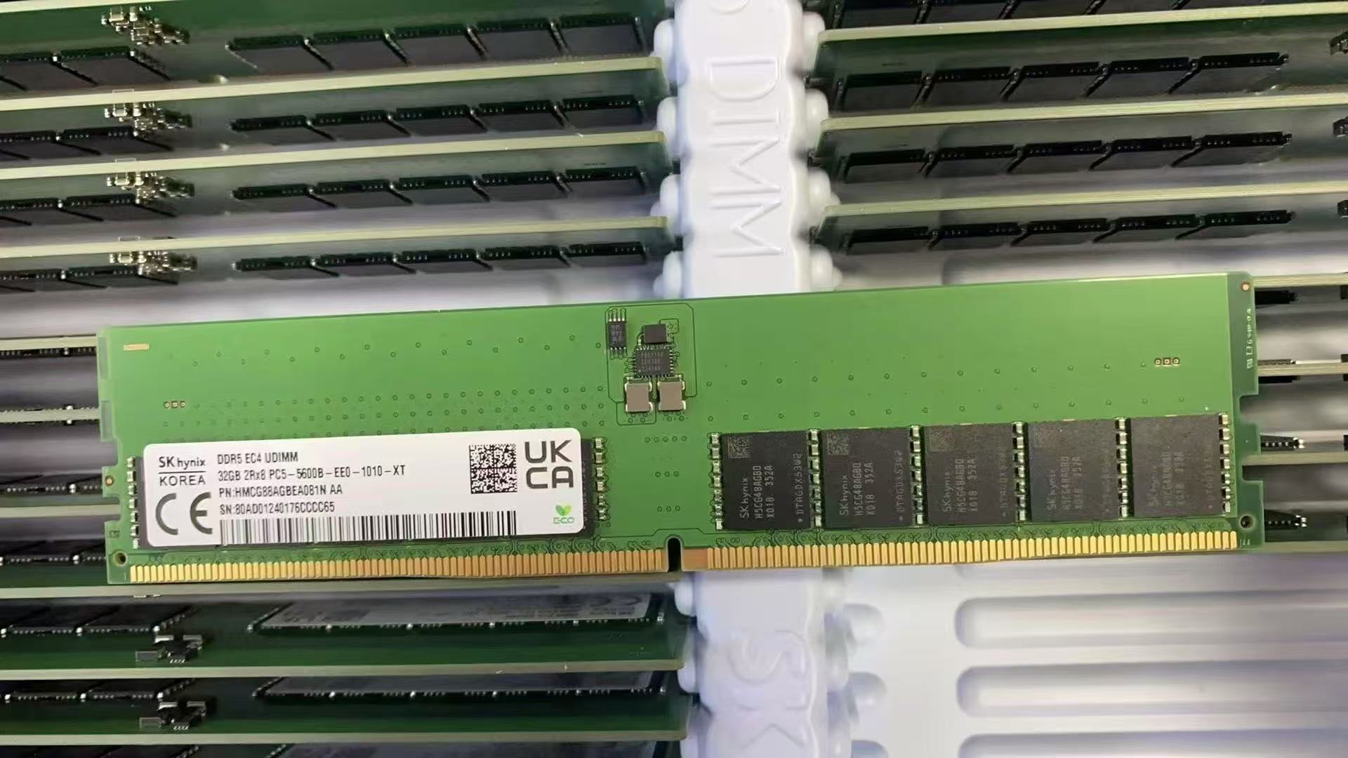 SK hynix 32GB 5600MHz DDR5 EC4 UDIMM 2Rx8 PC5-5600B-EE0-1010-XT | eBay
