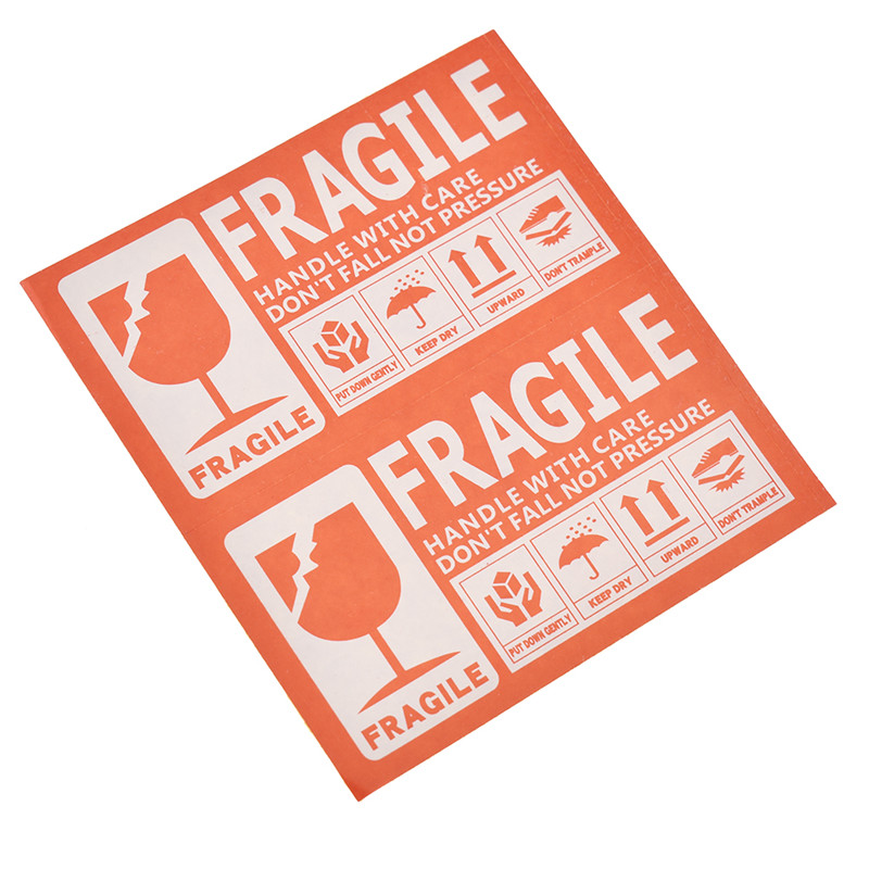 50x Stickers Label Best Caution Fragile Labels Fragile Handle With Care Ebay